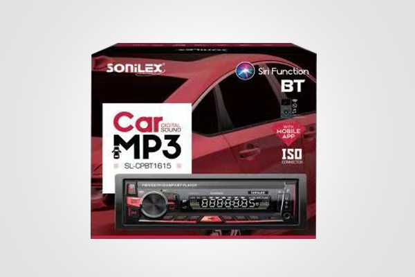 Sonilex MP3 Player with Mobile Link CPBT 1614