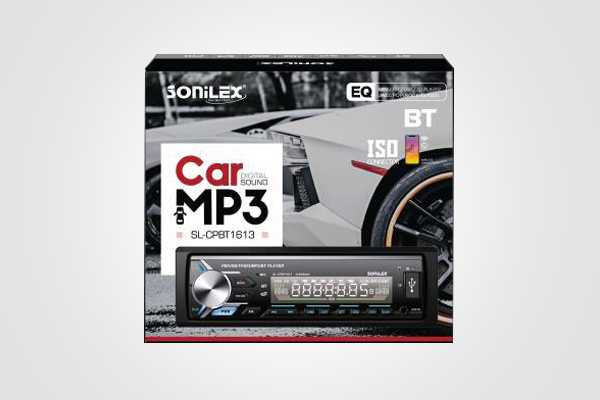 Sonilex MP3 Player with Mobile Link CPBT 1615