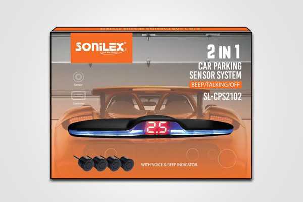 Sonilex 2 In 1 Parking Sensor without Beep Indicator