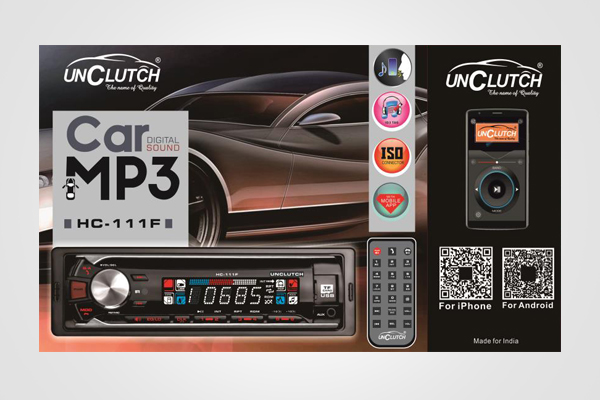 UNCLUTCH Car MP3 Player having Digital Sound with Mobile app HC-111F different color