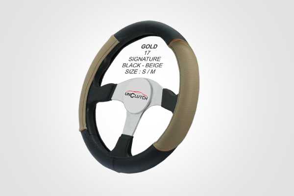 Steering Cover Gold