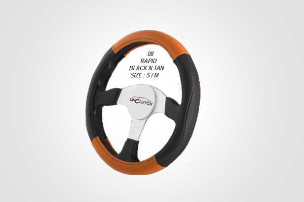 Steering Cover Silver