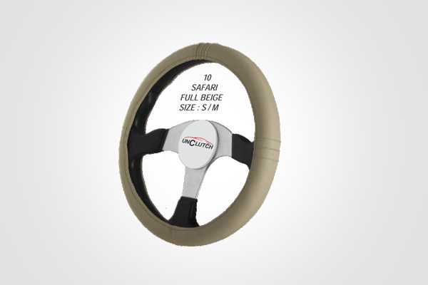 Steering Cover Silver